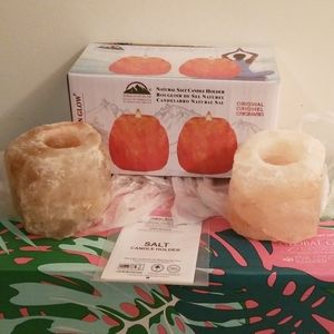 Himalayan Salt Candle Holders